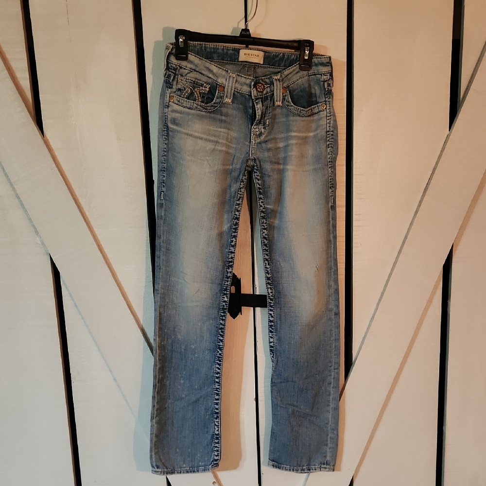 Big Star Light Blue Boot Cut Jeans
